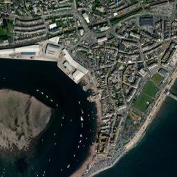 Teignmouth map(satellite map)