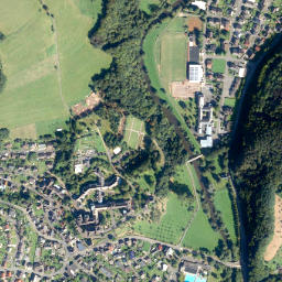 Hausen map(satellite map)