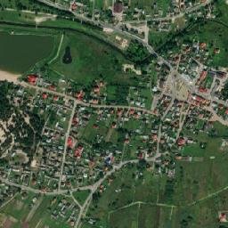 Krasnobród map(satellite map)