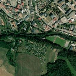 Hostinné map(satellite map)