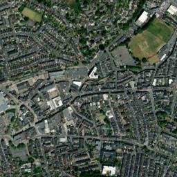 Newton Abbot map(satellite map)