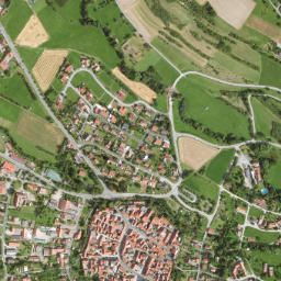 Fladungen map(satellite map)