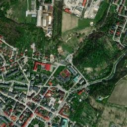 Pińczów map(satellite map)