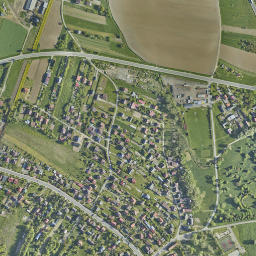 Racławice map(satellite map)