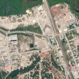 Invermere map(satellite map)