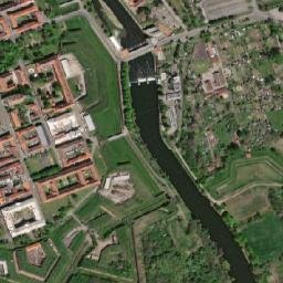 Terezín map(satellite map)
