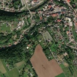 Úpice map(satellite map)