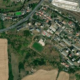 Obrnice map(satellite map)