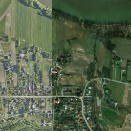 Przędzel map(satellite map)