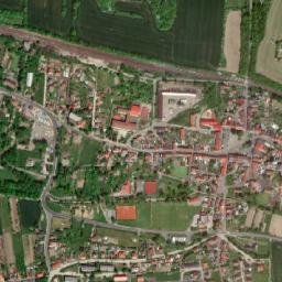 Hošťka map(satellite map)