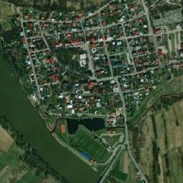 Ulanów map(satellite map)