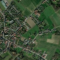 Bersée map(satellite map)
