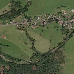 Krásná Lípa map(satellite map)