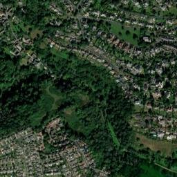 Cockington map(satellite map)