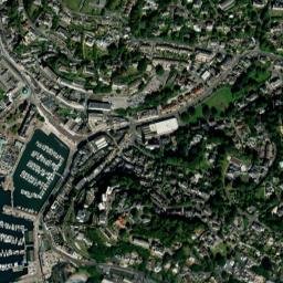 Torquay map(satellite map)