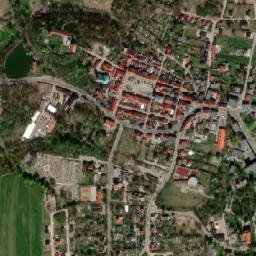 Toszek map(satellite map)