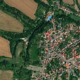 Mšeno map(satellite map)