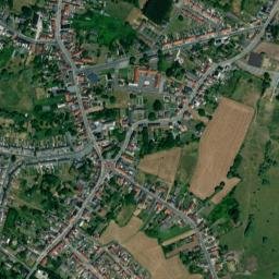 Hensies map(satellite map)