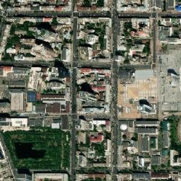 Shevchenkivs’kyy Rayon map(satellite map)