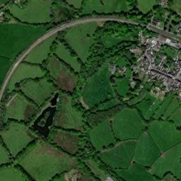 South Brent map(satellite map)