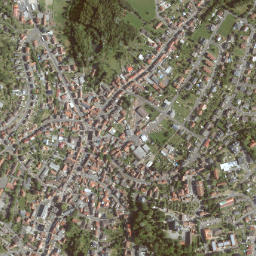 Gedern map(satellite map)