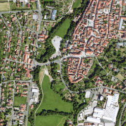 Mellrichstadt map(satellite map)
