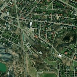 Łazy map(satellite map)