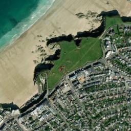 Newquay map(satellite map)