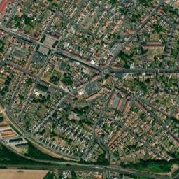Sallaumines map(satellite map)