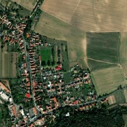 Bechlín map(satellite map)