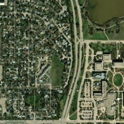 Satellite view of Wascana Country Club