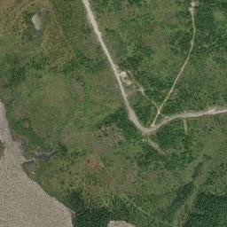 Mistissini map(satellite map)
