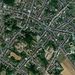 Frameries map(satellite map)