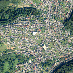 Hillscheid map(satellite map)