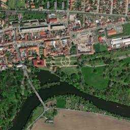 Libochovice map(satellite map)