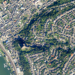 Vallendar map(satellite map)