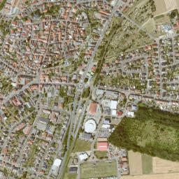 Wölfersheim map(satellite map)