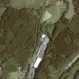Hirzenhain map(satellite map)