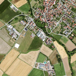 Bastheim map(satellite map)