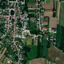 Pacanów map(satellite map)