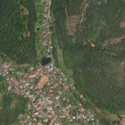 Perštejn map(satellite map)