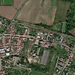 Lenešice map(satellite map)