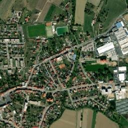 Libáň map(satellite map)
