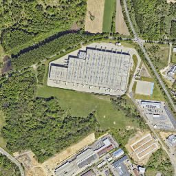 Piekary Śląskie map(satellite map)