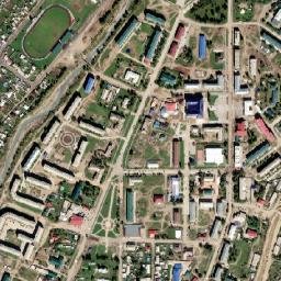 Zakamensk map(satellite map)