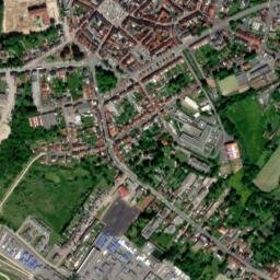 Hesdin map(satellite map)