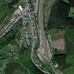 Trois-Ponts map(satellite map)