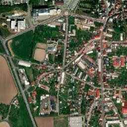 Hořice map(satellite map)