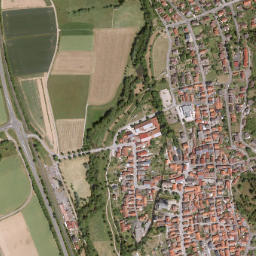 Heustreu map(satellite map)