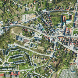 Miechów map(satellite map)